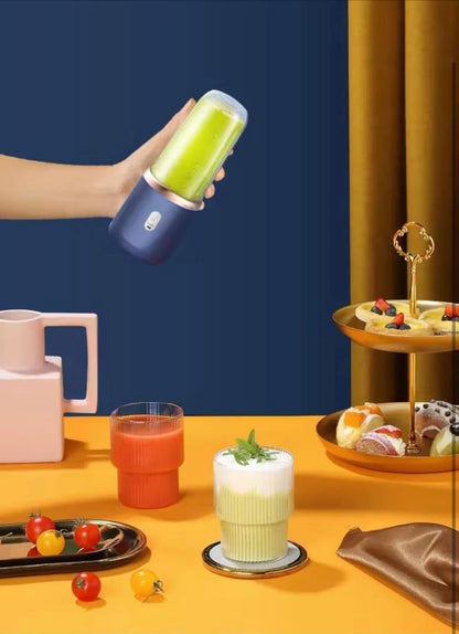 Wireless Portable Juicer Blender – 400ml USB Rechargeable