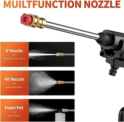 Cordless High Pressure Car Washer Gun 48V Portable Power Cleaner